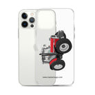 The Tractor Mugs Store Massey Ferguson 6180 | Clear Case for iPhone® Quality Farmers Merch