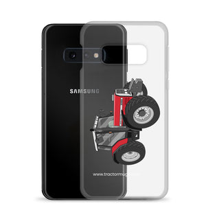 The Tractor Mugs Store Massey Ferguson 6180 | Clear Case for Samsung® Quality Farmers Merch