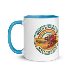 The Tractor Mugs Store Massey Ferguson 760 Massey Ferguson 760 SIMPLY THE BEST | Mug with Colour Inside Quality Farmers Merch