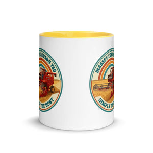The Tractor Mugs Store Massey Ferguson 760 Massey Ferguson 760 SIMPLY THE BEST | Mug with Colour Inside Quality Farmers Merch