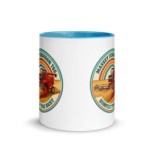 The Tractor Mugs Store Massey Ferguson 760 Massey Ferguson 760 SIMPLY THE BEST | Mug with Colour Inside Quality Farmers Merch