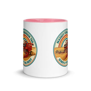 The Tractor Mugs Store Massey Ferguson 760 Massey Ferguson 760 SIMPLY THE BEST | Mug with Colour Inside Quality Farmers Merch