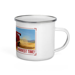 The Tractor Mugs Store Massey Ferguson 760 NO TIME LIKE HARVEST TIME! | Enamel Mug Quality Farmers Merch