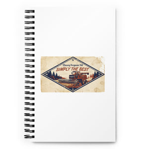 The Tractor Mugs Store Massey Ferguson 760 SIMPLY THE BEST Heritage | Spiral Notebook Quality Farmers Merch