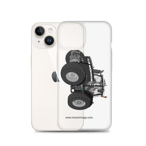 The Tractor Mugs Store Massey Ferguson 7726S Black Beauty | Clear Case for iPhone® Quality Farmers Merch