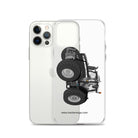 The Tractor Mugs Store Massey Ferguson 7726S Black Beauty | Clear Case for iPhone® Quality Farmers Merch