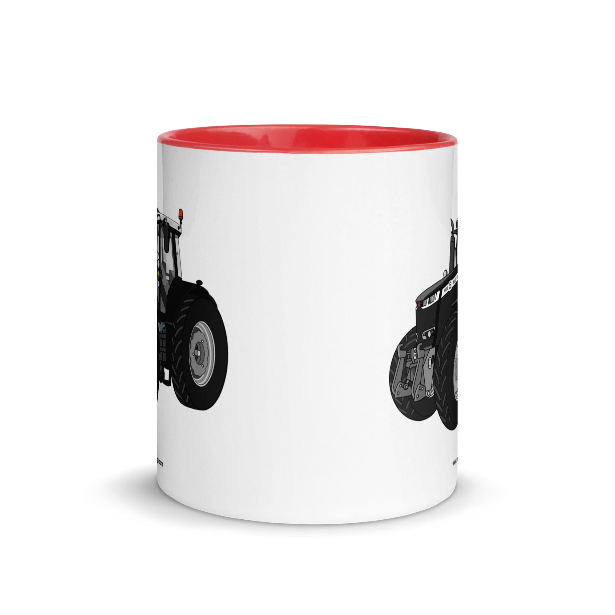 The Tractor Mugs Store Massey Ferguson 7726S Black Beauty | Mug with Color Inside Quality Farmers Merch