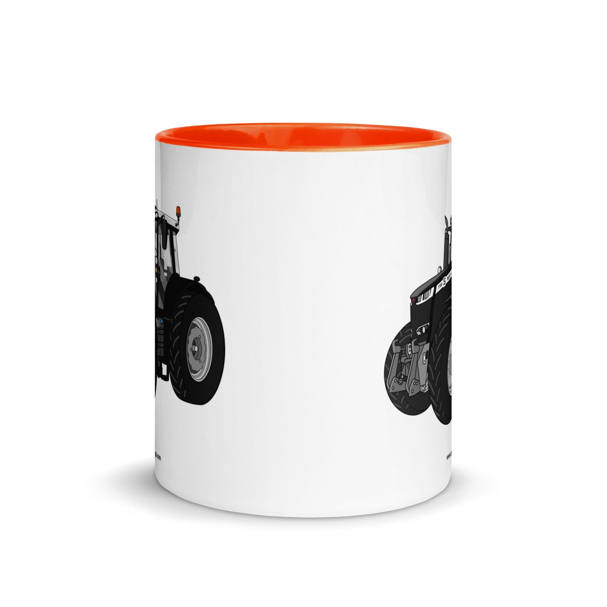The Tractor Mugs Store Massey Ferguson 7726S Black Beauty | Mug with Color Inside Quality Farmers Merch