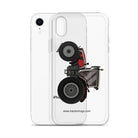 The Tractor Mugs Store Massey Ferguson 8S 265 (2020) | Clear Case for iPhone® Quality Farmers Merch