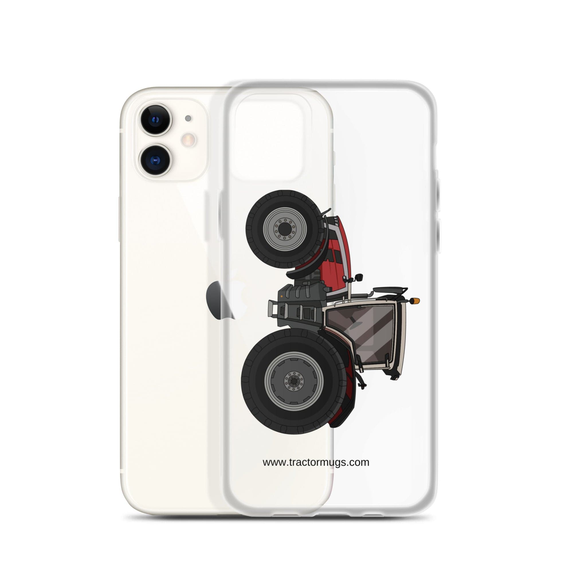 The Tractor Mugs Store Massey Ferguson 8S 265 (2020) | Clear Case for iPhone® Quality Farmers Merch
