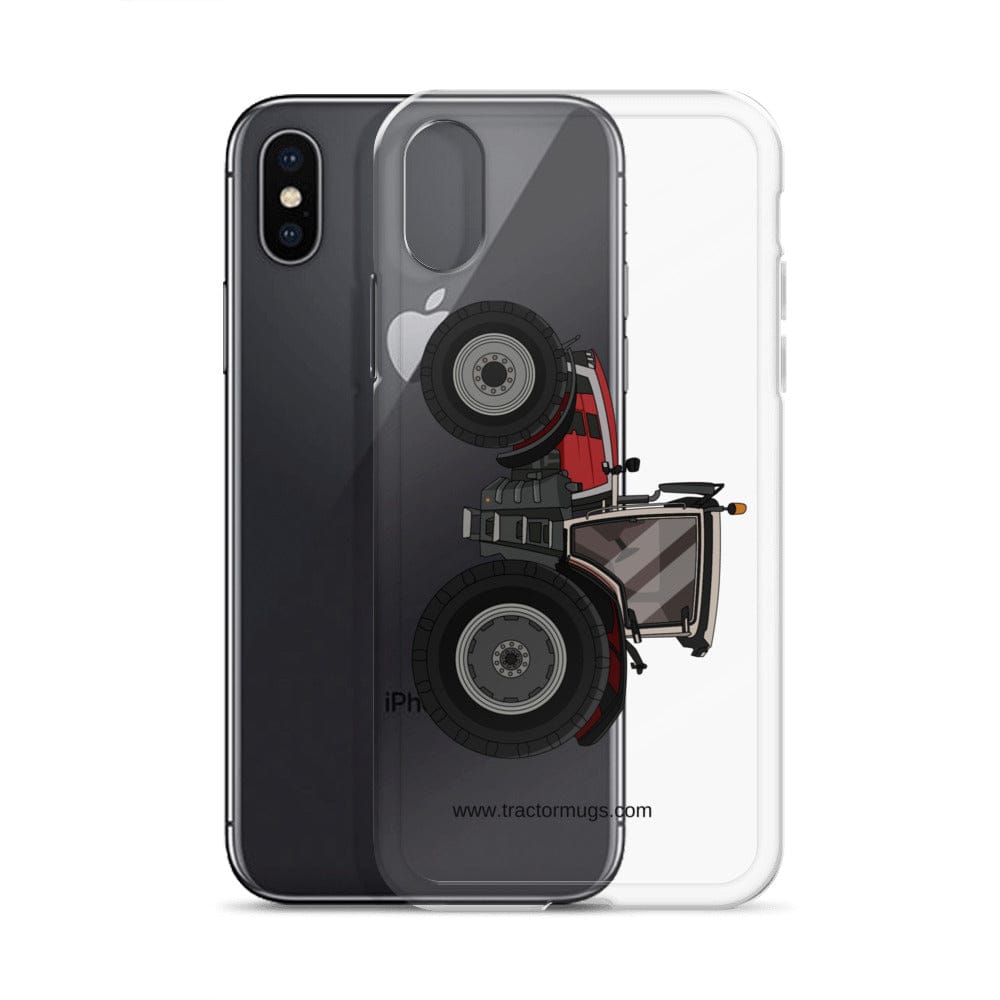 The Tractor Mugs Store Massey Ferguson 8S 265 (2020) | Clear Case for iPhone® Quality Farmers Merch