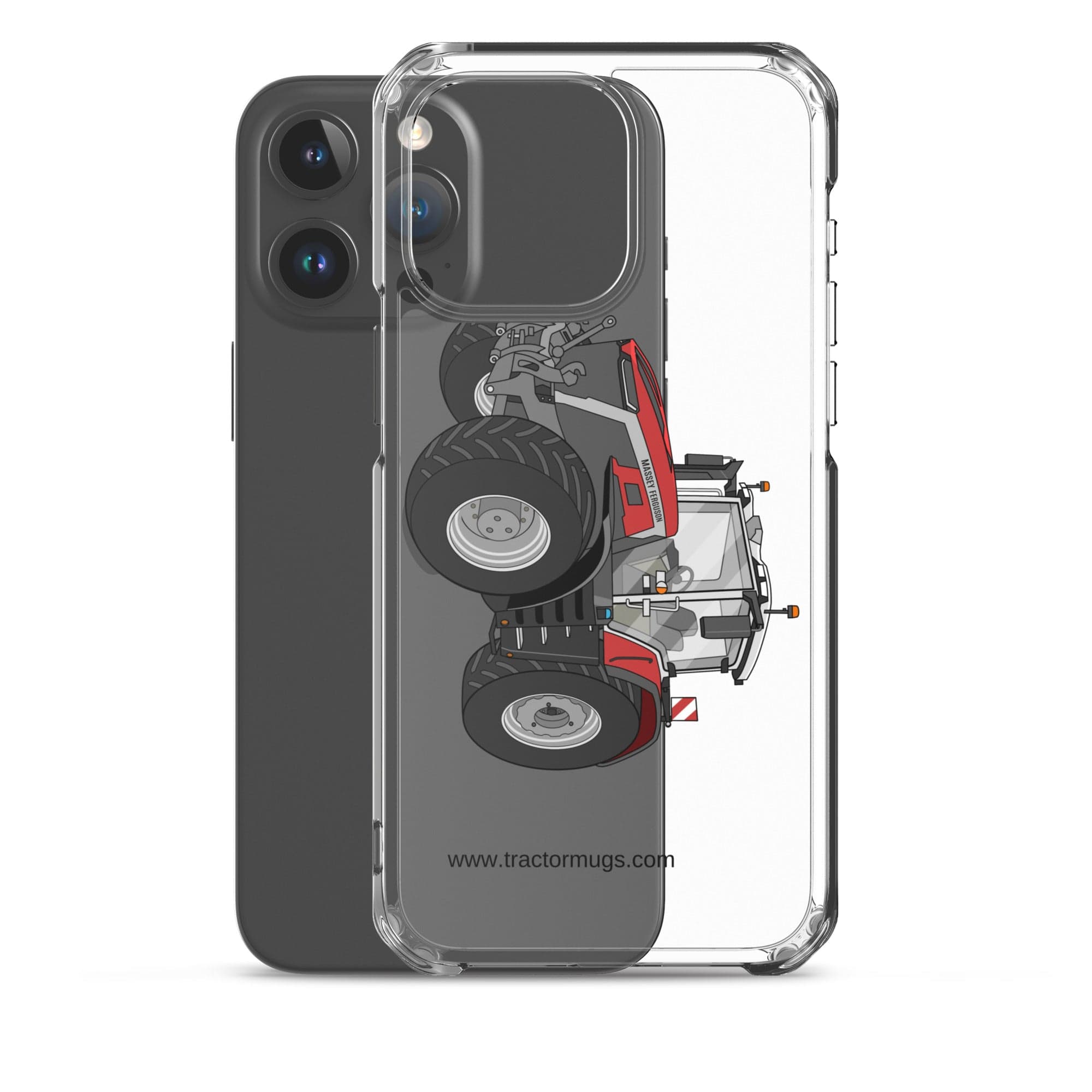 The Tractor Mugs Store Massey Ferguson 9X | Clear Case for iPhone® Quality Farmers Merch