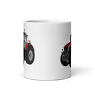 The Tractor Mugs Store Massey Ferguson 9X | White glossy mug Quality Farmers Merch