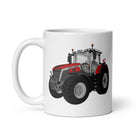 The Tractor Mugs Store Massey Ferguson 9X | White glossy mug Quality Farmers Merch