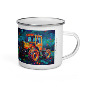 The Tractor Mugs Store MB TRAC 1100 | Splash Art Enamel Mug Quality Farmers Merch