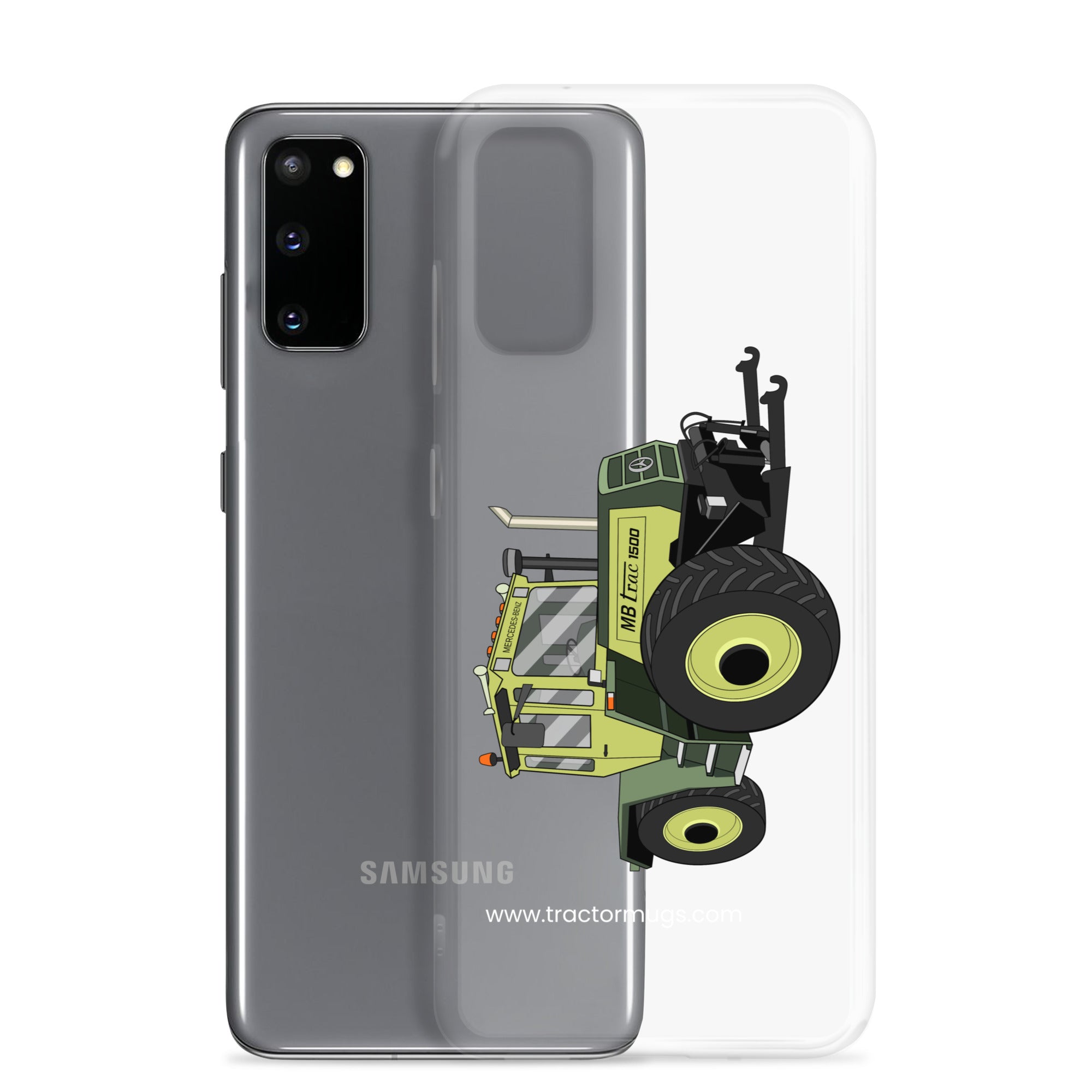 The Tractor Mugs Store MB Trac 1500 | Clear Case for Samsung® Quality Farmers Merch