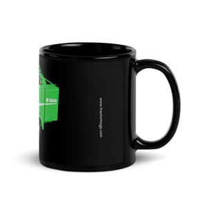 The Tractor Mugs Store Mc Hale Fusion 2 Baler | Black Glossy Mug Quality Farmers Merch