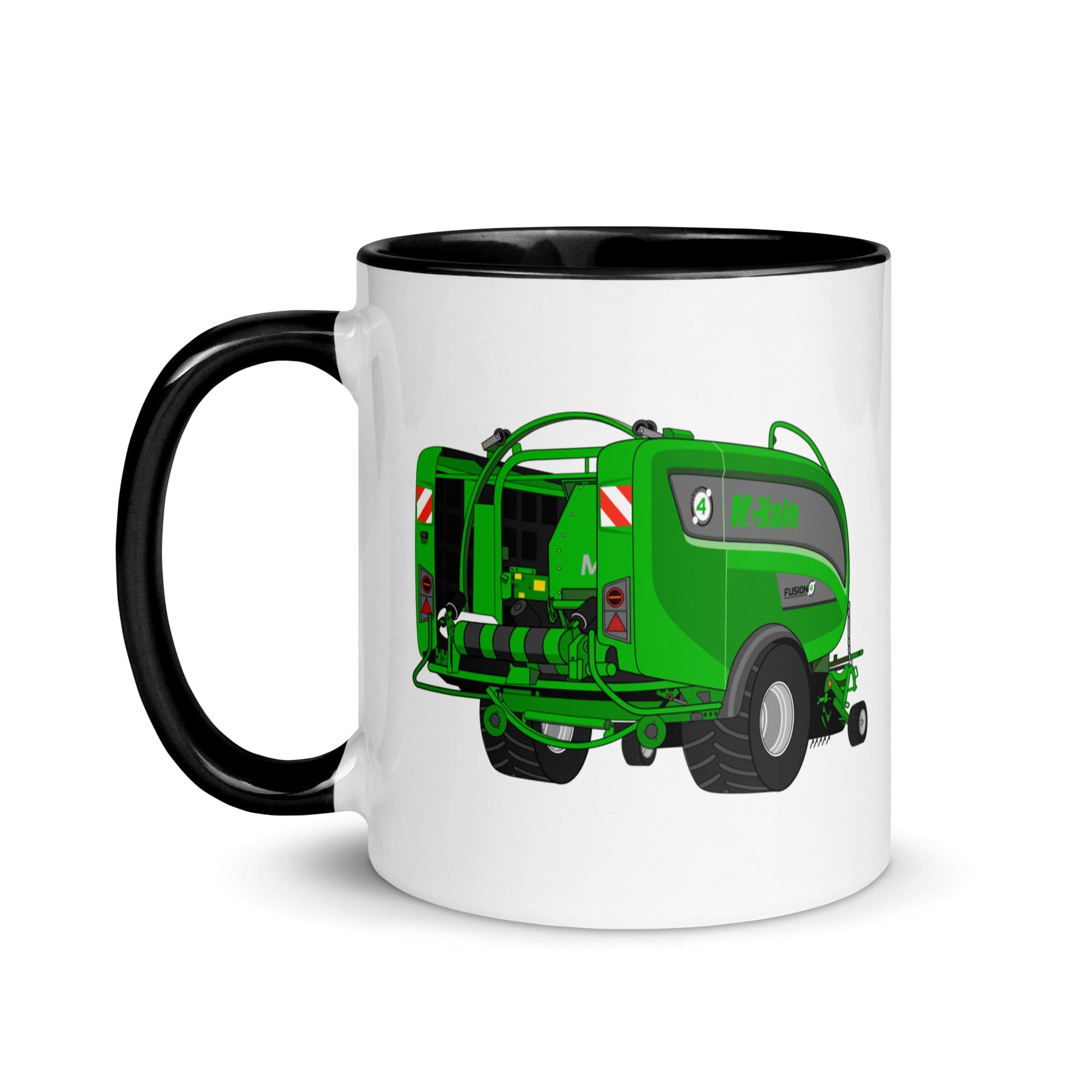 The Tractor Mugs Store Mc Hale Fusion 4 Big Baler | Mug with Color Inside Quality Farmers Merch