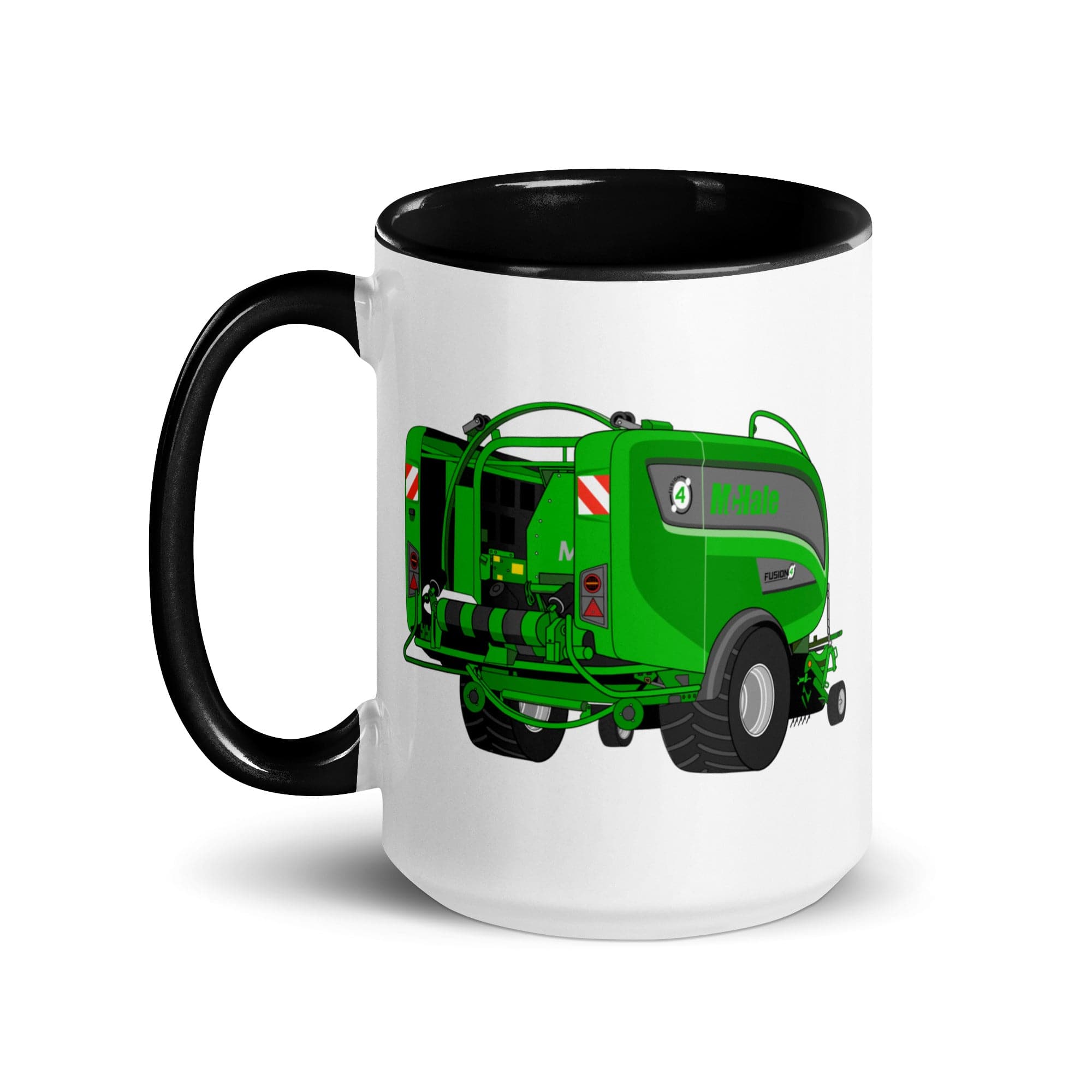 The Tractor Mugs Store Mc Hale Fusion 4 Big Baler | Mug with Color Inside Quality Farmers Merch