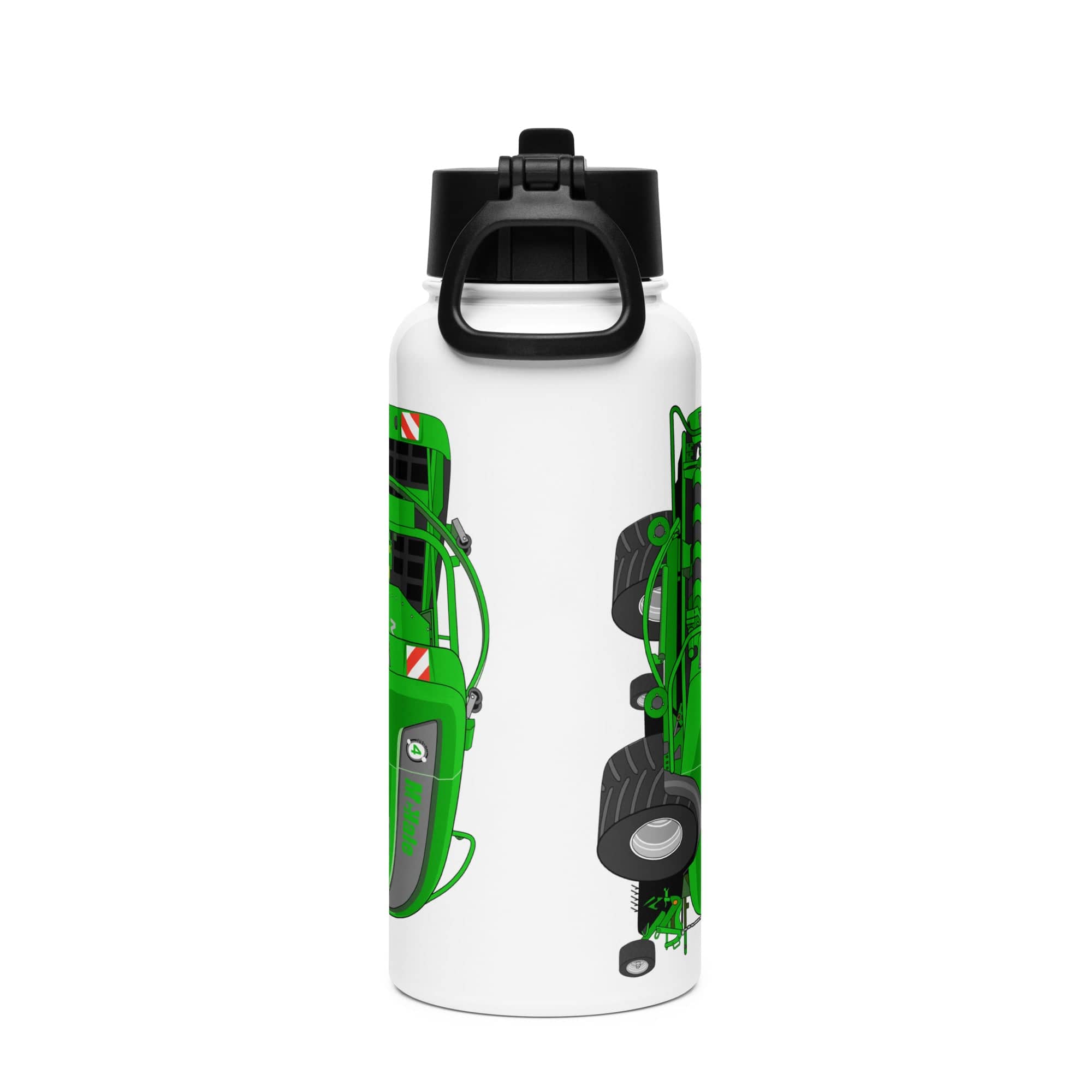 The Tractor Mugs Store Mc Hale Fusion 4 Big Baler | Stainless steel water bottle with a straw lid Quality Farmers Merch