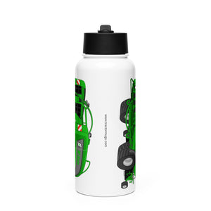 The Tractor Mugs Store Mc Hale Fusion 4 Big Baler | Stainless steel water bottle with a straw lid Quality Farmers Merch