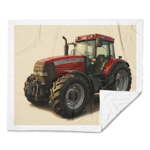 The Tractor Mugs Store McCormick MTX 150 Signature Edition Oil Painting | Throw Blanket Quality Farmers Merch