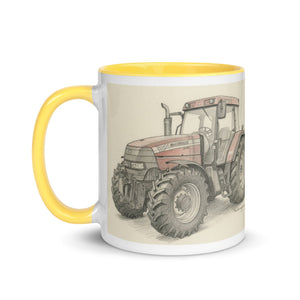 The Tractor Mugs Store McCormick MTX 150 Signature Edition Pencil Sketch | Mug with Color Inside Quality Farmers Merch