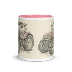 The Tractor Mugs Store McCormick MTX 150 Signature Edition Pencil Sketch | Mug with Color Inside Quality Farmers Merch