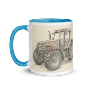 The Tractor Mugs Store McCormick MTX 150 Signature Edition Pencil Sketch | Mug with Color Inside Quality Farmers Merch