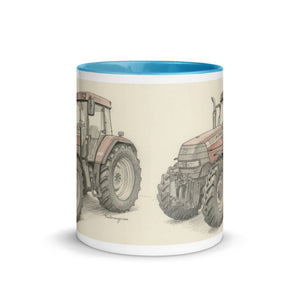 The Tractor Mugs Store McCormick MTX 150 Signature Edition Pencil Sketch | Mug with Color Inside Quality Farmers Merch