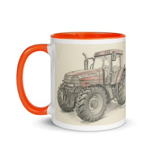 The Tractor Mugs Store McCormick MTX 150 Signature Edition Pencil Sketch | Mug with Color Inside Quality Farmers Merch