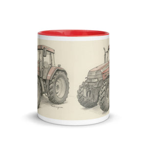 The Tractor Mugs Store McCormick MTX 150 Signature Edition Pencil Sketch | Mug with Color Inside Quality Farmers Merch