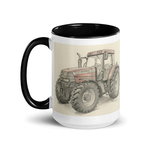 The Tractor Mugs Store McCormick MTX 150 Signature Edition Pencil Sketch | Mug with Color Inside Quality Farmers Merch