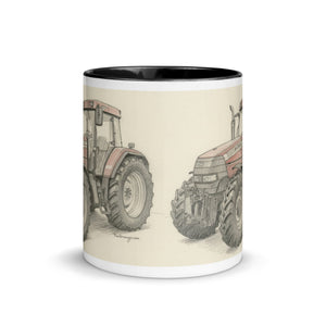 The Tractor Mugs Store McCormick MTX 150 Signature Edition Pencil Sketch | Mug with Color Inside Quality Farmers Merch