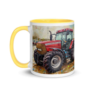The Tractor Mugs Store McCormick MTX 150 Signature Edition Splash Art | Mug with Color Inside Quality Farmers Merch