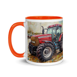 The Tractor Mugs Store McCormick MTX 150 Signature Edition Splash Art | Mug with Color Inside Quality Farmers Merch