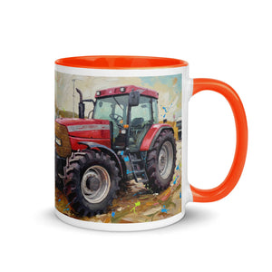 The Tractor Mugs Store McCormick MTX 150 Signature Edition Splash Art | Mug with Color Inside Quality Farmers Merch