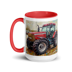 The Tractor Mugs Store McCormick MTX 150 Signature Edition Splash Art | Mug with Color Inside Quality Farmers Merch