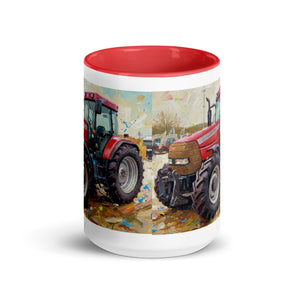 The Tractor Mugs Store McCormick MTX 150 Signature Edition Splash Art | Mug with Color Inside Quality Farmers Merch