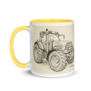 The Tractor Mugs Store McCormick MTX 200 Pencil Sketch | Mug with Color Inside Quality Farmers Merch