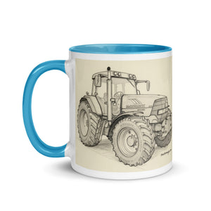 The Tractor Mugs Store McCormick MTX 200 Pencil Sketch | Mug with Color Inside Quality Farmers Merch