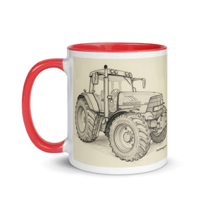 The Tractor Mugs Store McCormick MTX 200 Pencil Sketch | Mug with Color Inside Quality Farmers Merch