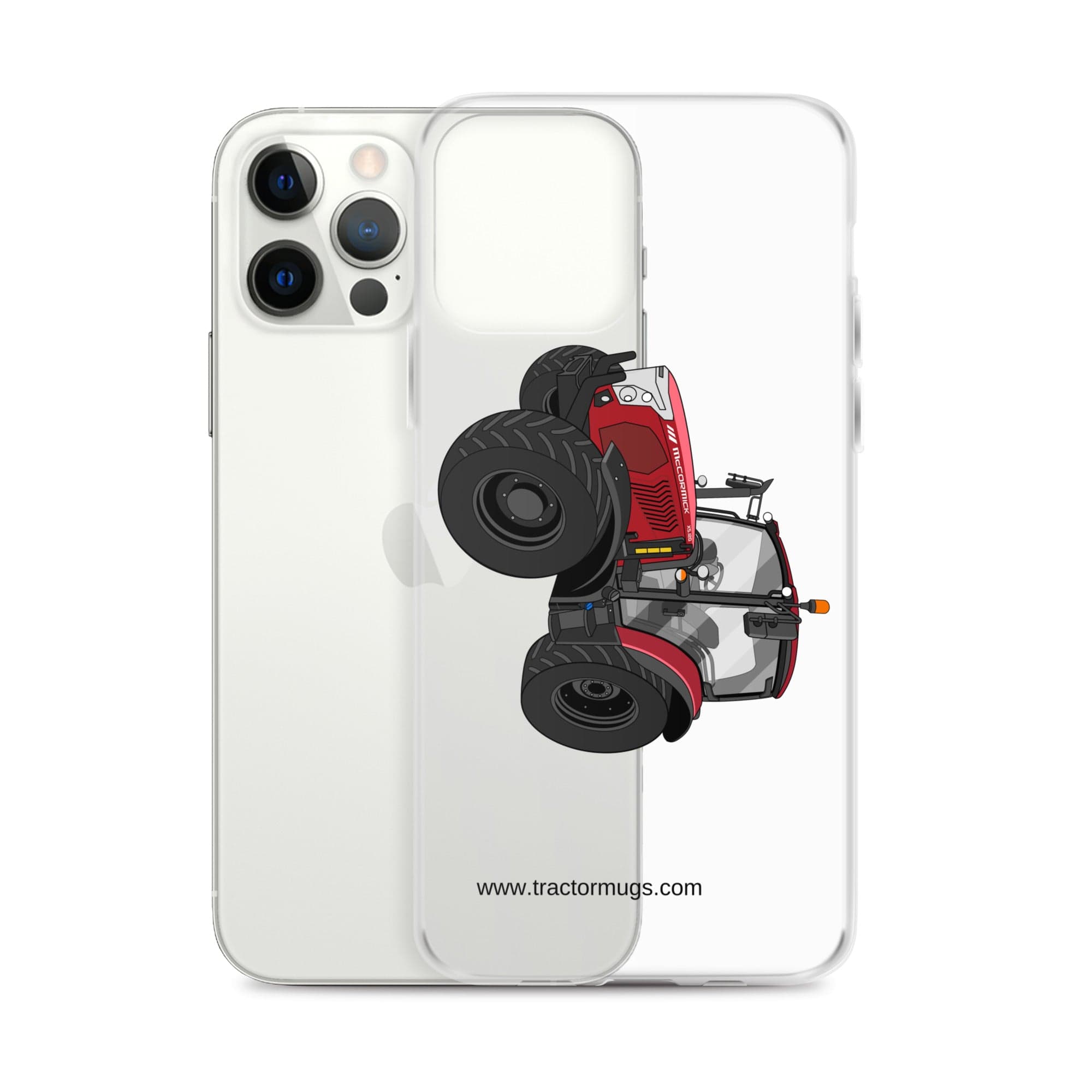 The Tractor Mugs Store McCormick X5 120 | Clear Case for iPhone® Quality Farmers Merch