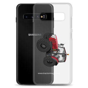 The Tractor Mugs Store McCormick X5 120 | Clear Case for Samsung® Quality Farmers Merch