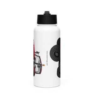 The Tractor Mugs Store McCormick X5 120 | Stainless steel water bottle with a straw lid Quality Farmers Merch