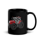 The Tractor Mugs Store McCormick X6 414 | Black Glossy Mug Quality Farmers Merch