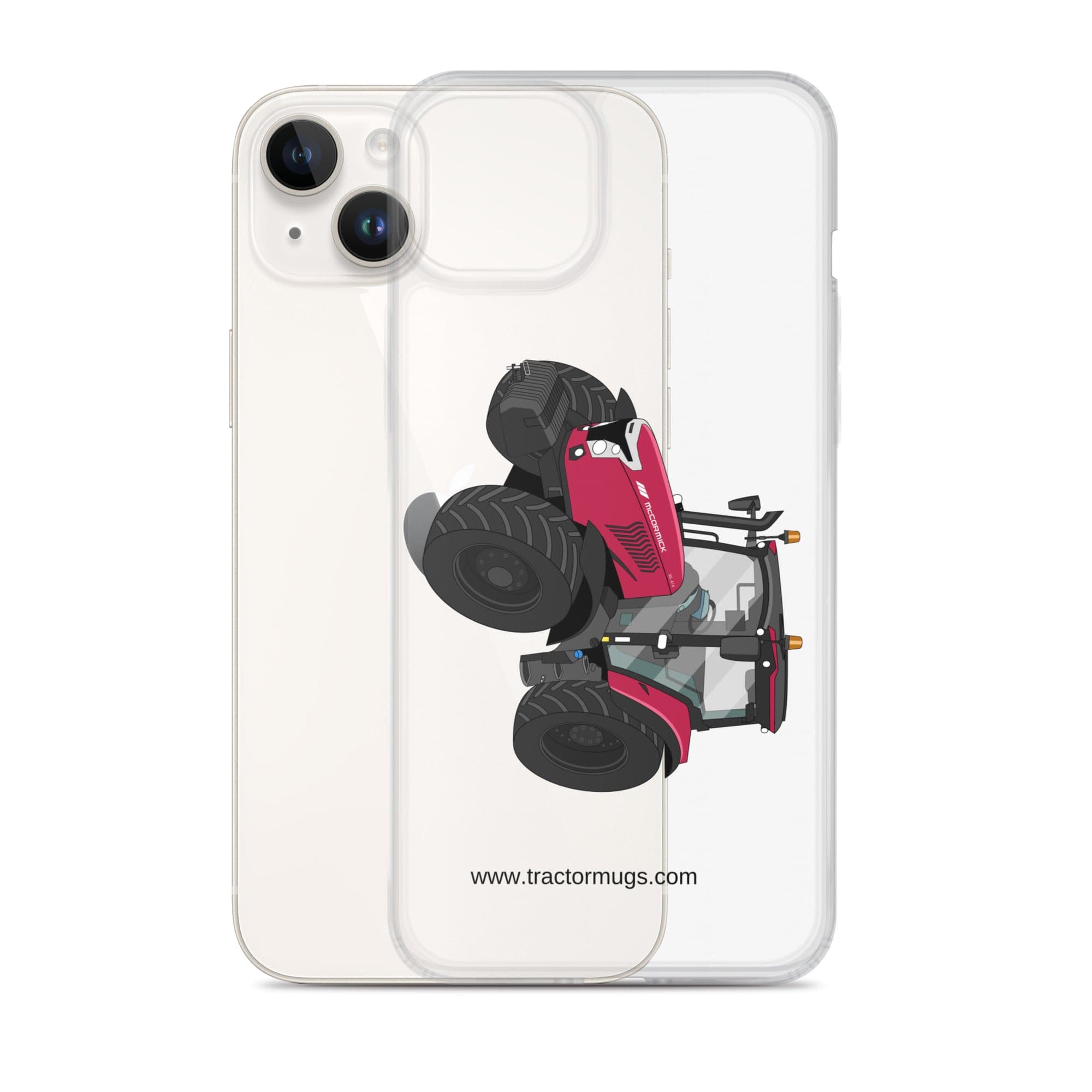 The Tractor Mugs Store McCormick X6.414 P6-Drive | Clear Case for iPhone® Quality Farmers Merch