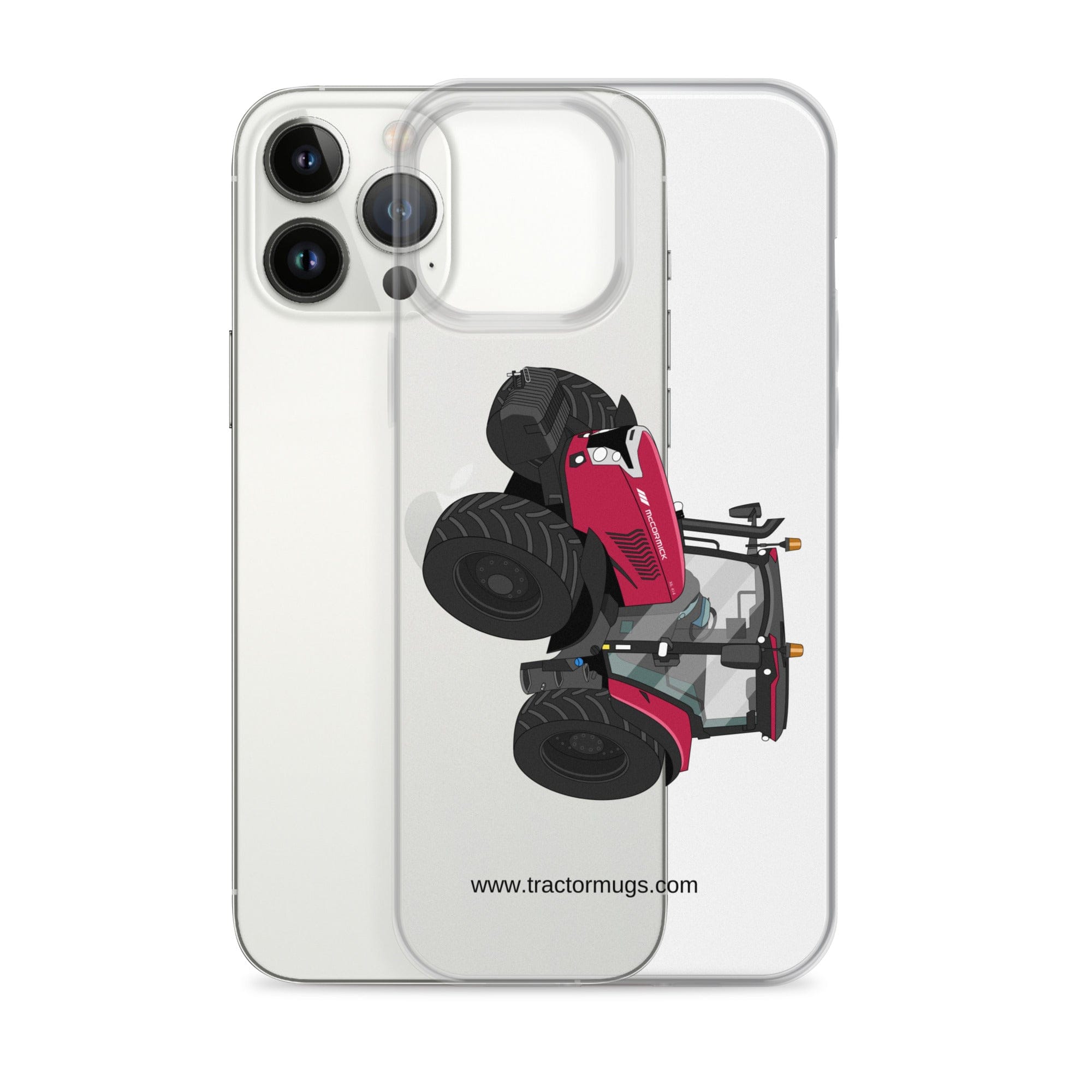 The Tractor Mugs Store McCormick X6.414 P6-Drive | Clear Case for iPhone® Quality Farmers Merch
