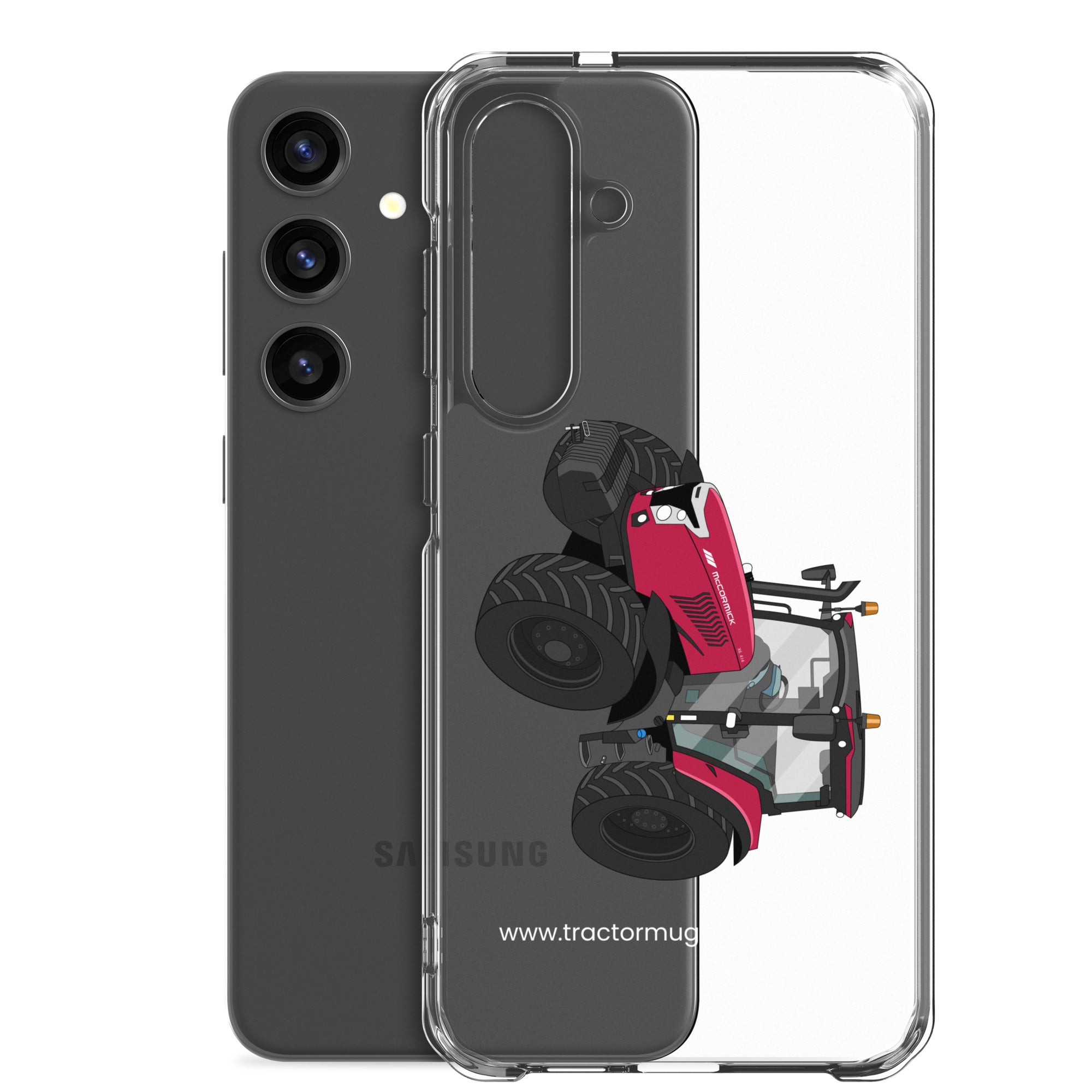 The Tractor Mugs Store McCormick X6.414 P6-Drive | Clear Case for Samsung® Quality Farmers Merch