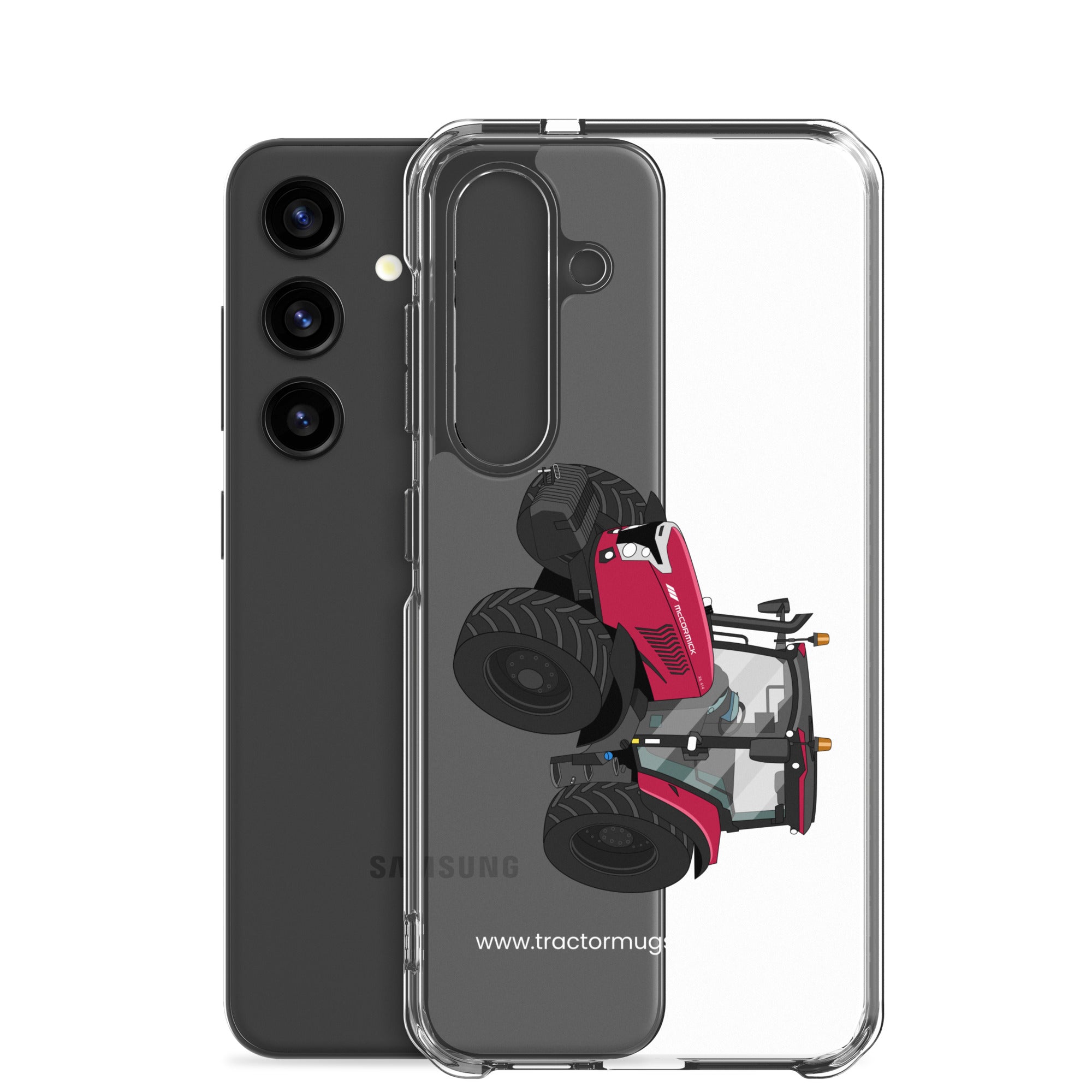 The Tractor Mugs Store McCormick X6.414 P6-Drive | Clear Case for Samsung® Quality Farmers Merch